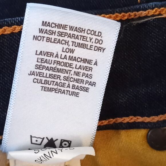 Lucky Brand Sofia Skinny Women's Dark Wash Ankle Jeans Size 2 (26) - Picture 14 of 16